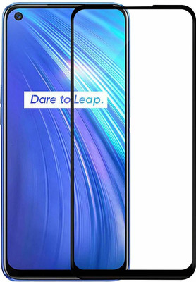 DSCASE Edge To Edge Tempered Glass for Realme 6i(Pack of 1)