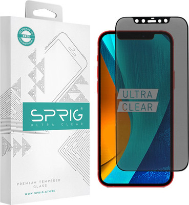Sprig Tempered Glass Guard for Apple iPhone 12 Pro Max(Pack of 1)
