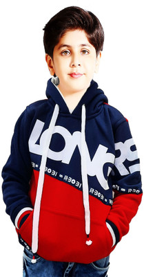 AD & AV Full Sleeve Color Block Boys Sweatshirt