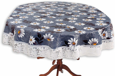 Casanest Printed 8 Seater Table Cover(Multicolor, Plastic)
