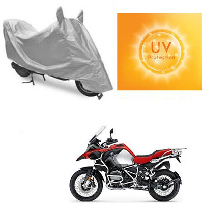 saanvi Waterproof Two Wheeler Cover for BMW(R 1200 GS, Silver)