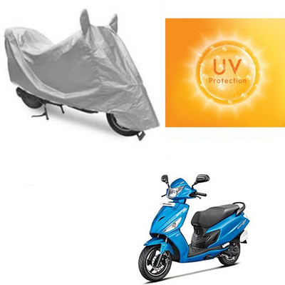 RPSENTTERPR Waterproof Two Wheeler Cover for Hero(Maestro Edge, Silver)