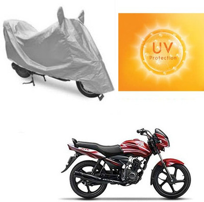 RPSENTTERPR Waterproof Two Wheeler Cover for TVS(Jive, Silver)
