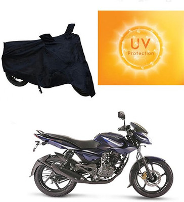 RPSENTTERPR Waterproof Two Wheeler Cover for Bajaj(Pulsar 135 LS DTS-i, Black)