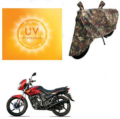 SANJU Waterproof Two Wheeler Cover for TVS(Flame DS 125, Multicolor)