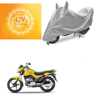 SANJU Waterproof Two Wheeler Cover for Mahindra(Stallio, Silver)