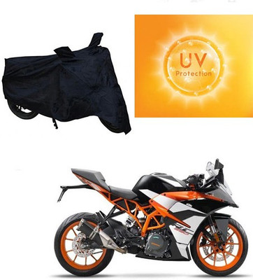 RPSENTTERPR Waterproof Two Wheeler Cover for KTM(RD 350, Black)