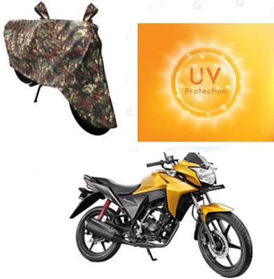 RPSENTTERPR Waterproof Two Wheeler Cover for Honda(CB Twister, Grey)