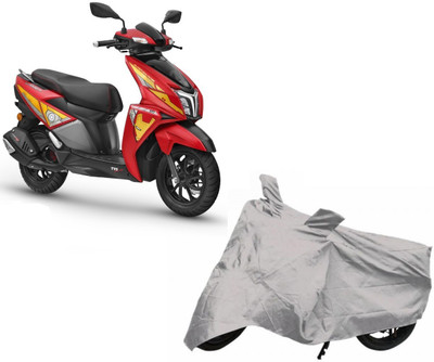 Utkarsh Two Wheeler Cover for TVS(Ntorq 125, Silver)
