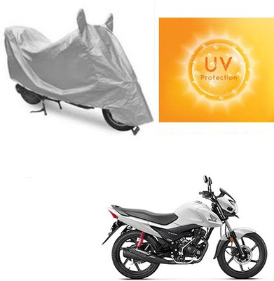 SANJU Waterproof Two Wheeler Cover for Honda(Livo, Silver)