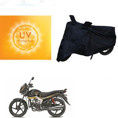 SANJU Waterproof Two Wheeler Cover for Mahindra(Centuro, Black)