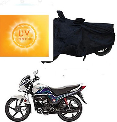 SANJU Waterproof Two Wheeler Cover for Hero(Passion Pro TR, Black)