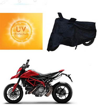 SANJU Waterproof Two Wheeler Cover for Ducati(Hyperstrada, Black)