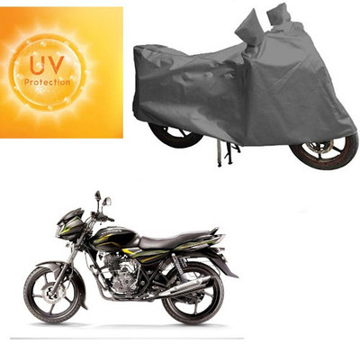 RPSENTTERPR Waterproof Two Wheeler Cover for Bajaj(Discover 100 DTS-i, Grey)