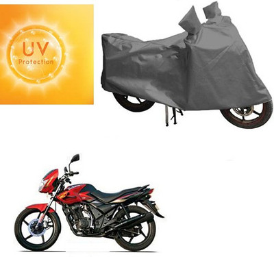 RPSENTTERPR Waterproof Two Wheeler Cover for TVS(Flame DS 125, Grey)