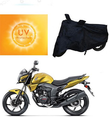 SANJU Waterproof Two Wheeler Cover for Honda(CB Trigger, Black)