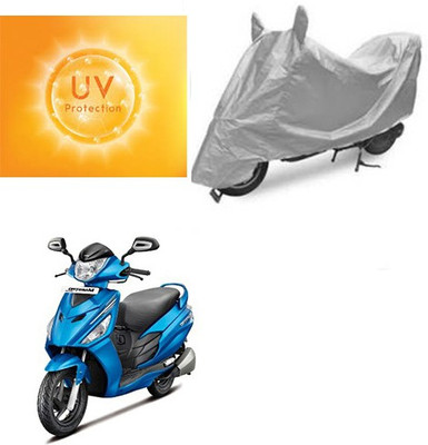 MOTOWORLD Waterproof Two Wheeler Cover for Hero(Maestro, Silver)