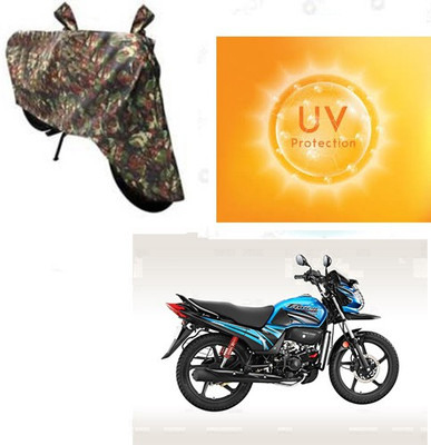 SANJU Waterproof Two Wheeler Cover for Honda(Passion Pro TR, Multicolor)
