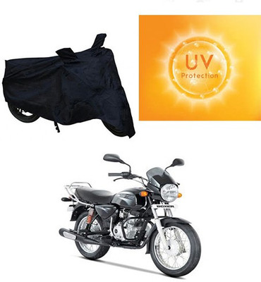 SANJU Waterproof Two Wheeler Cover for Bajaj(Boxer, Black)