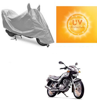 RPSENTTERPR Waterproof Two Wheeler Cover for TVS(Fiero F2, Silver)