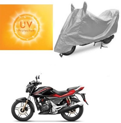 SANJU Waterproof Two Wheeler Cover for Honda(CBZ Extreme, Silver)