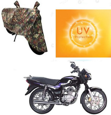 RPSENTTERPR Waterproof Two Wheeler Cover for Bajaj(Caliber, Grey)