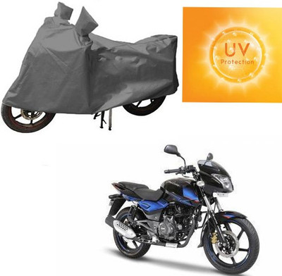 RPSENTTERPR Waterproof Two Wheeler Cover for Bajaj(Pulsar 150 DTS-i, Grey)