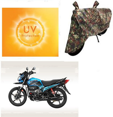 SANJU Waterproof Two Wheeler Cover for Honda(Passion Pro TR, Multicolor)