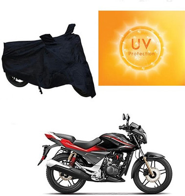 RPSENTTERPR Waterproof Two Wheeler Cover for Hero(CBZ Extreme, Black)