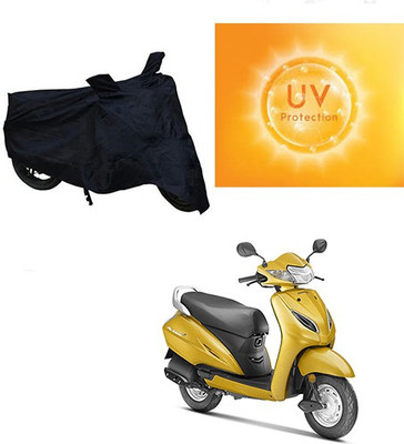 RPSENTTERPR Waterproof Two Wheeler Cover for Honda(Activa 5G, Black)