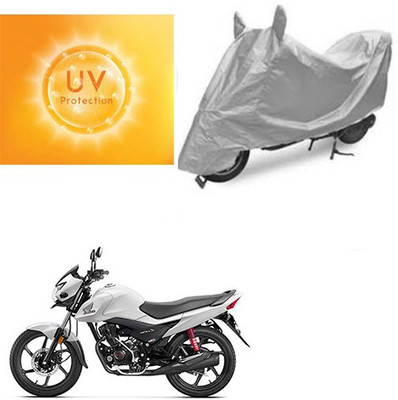 SANJU Waterproof Two Wheeler Cover for Honda(Livo, Silver)
