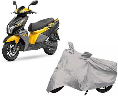Utkarsh Two Wheeler Cover for TVS(Ntorq 125, Silver)