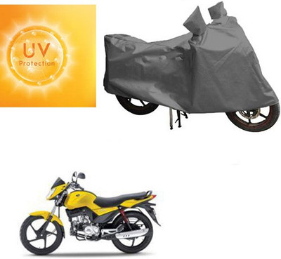 RPSENTTERPR Waterproof Two Wheeler Cover for Mahindra(Stallio, Grey)