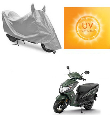 SANJU Waterproof Two Wheeler Cover for Honda(Deo, Silver)