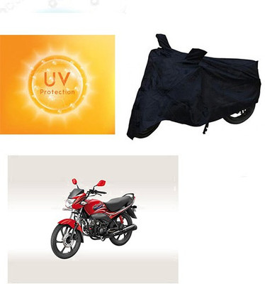 Mdstar Waterproof Two Wheeler Cover for Hero(Xtreme Sports, Black)