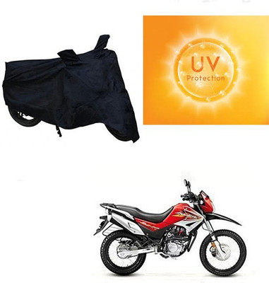 SANJU Waterproof Two Wheeler Cover for Hero(Impulse, Black)