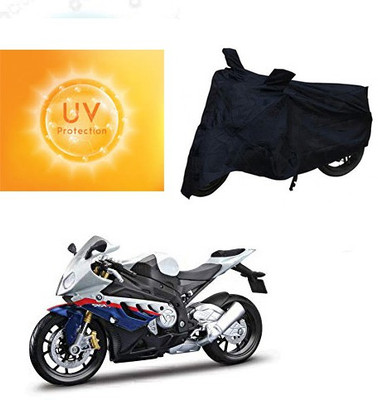 saanvi Waterproof Two Wheeler Cover for BMW(X1, Black)