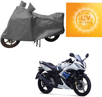 RPSENTTERPR Waterproof Two Wheeler Cover for Yamaha(YZF R15 S, Grey)