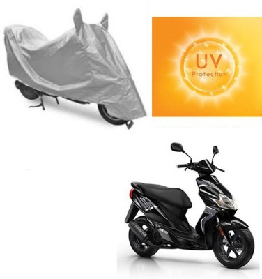 RPSENTTERPR Waterproof Two Wheeler Cover for Yamaha(Jog R, Silver)