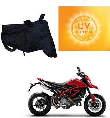 SANJU Waterproof Two Wheeler Cover for Ducati(Hyperstrada, Black)