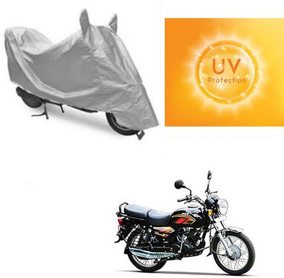 MOTOWORLD Waterproof Two Wheeler Cover for TVS(Max 4R, Grey)