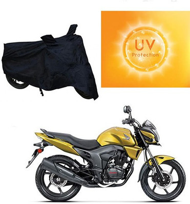 SANJU Waterproof Two Wheeler Cover for Honda(CB Trigger, Black)