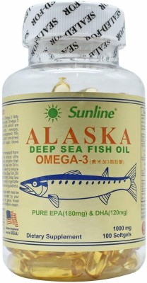 SUNLINE ALASKA DEEP FISH OIL 1000 MG(1000 mg)