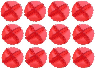 Antique Buyer Washing Machine Ball Laundry Dryer Ball Durable Cloth Cleaning Ball (Set Of 12,Red)- Detergent Bar(200 g, Pack of 12)