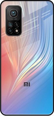 QRIOH Back Cover for Mi 10T(Multicolor, Grip Case, Silicon)