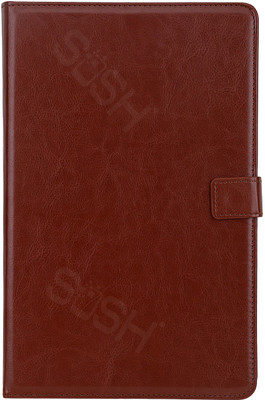 SoSh Flip Cover for Samsung Galaxy Tab A7 10.4 inch(Brown, Cases with Holder)