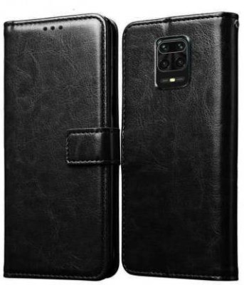 Chaseit Flip Cover for Mi RedmI Note 9 Pro(Black, Shock Proof, Pack of: 1)