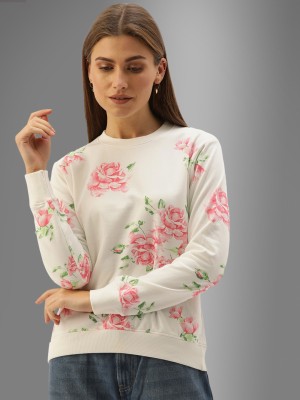 THE DRY STATE Full Sleeve Floral Print Women Sweatshirt