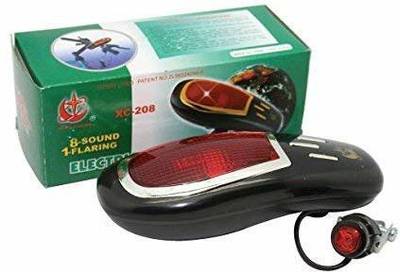 Cyclic Bicycle Electric Horn 8 in 1 sound Bike Light Bicycle Horn Bell Bell