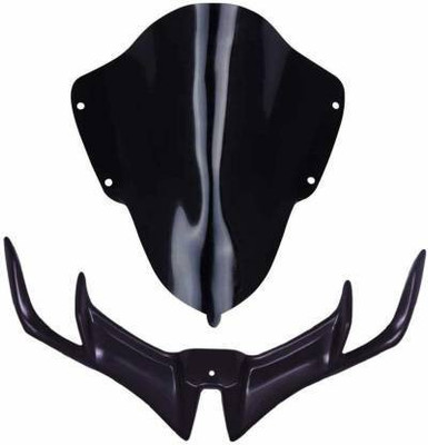 GoGo point R 15 v3 Double Bubble Visor and Winglet Pack of 2 Bike Fairing Kit